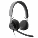 Auricular Over-Ear Conexión USB-A Micrófono