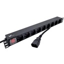 Pdu 9 Tomas Schuko Con Llave Formato 19