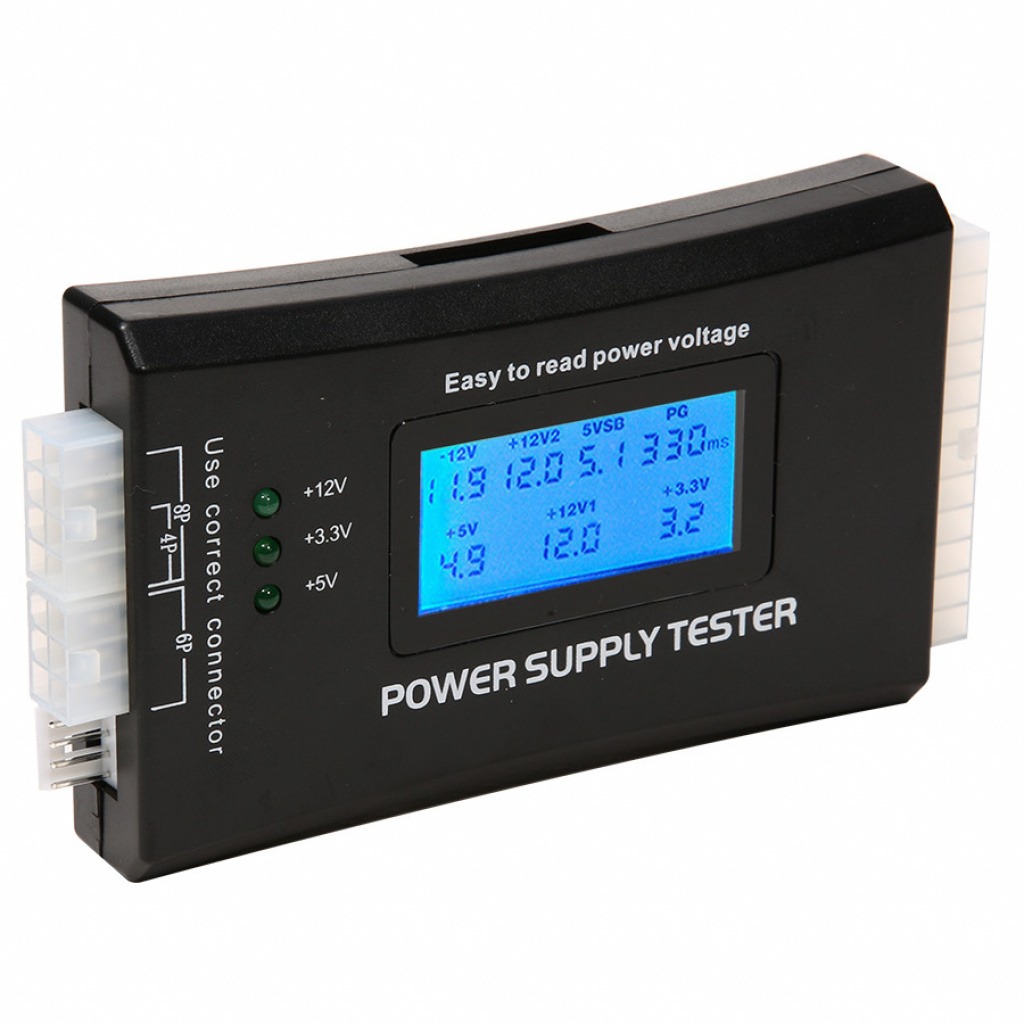 Tester De Red Fuente De Alimentación Con Display