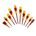 Kit De 10 Destornilladores Aislados 6 Phillips 4 Planos