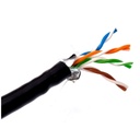 Cable Utp Cat6 Exterior 305m Bobina Negro