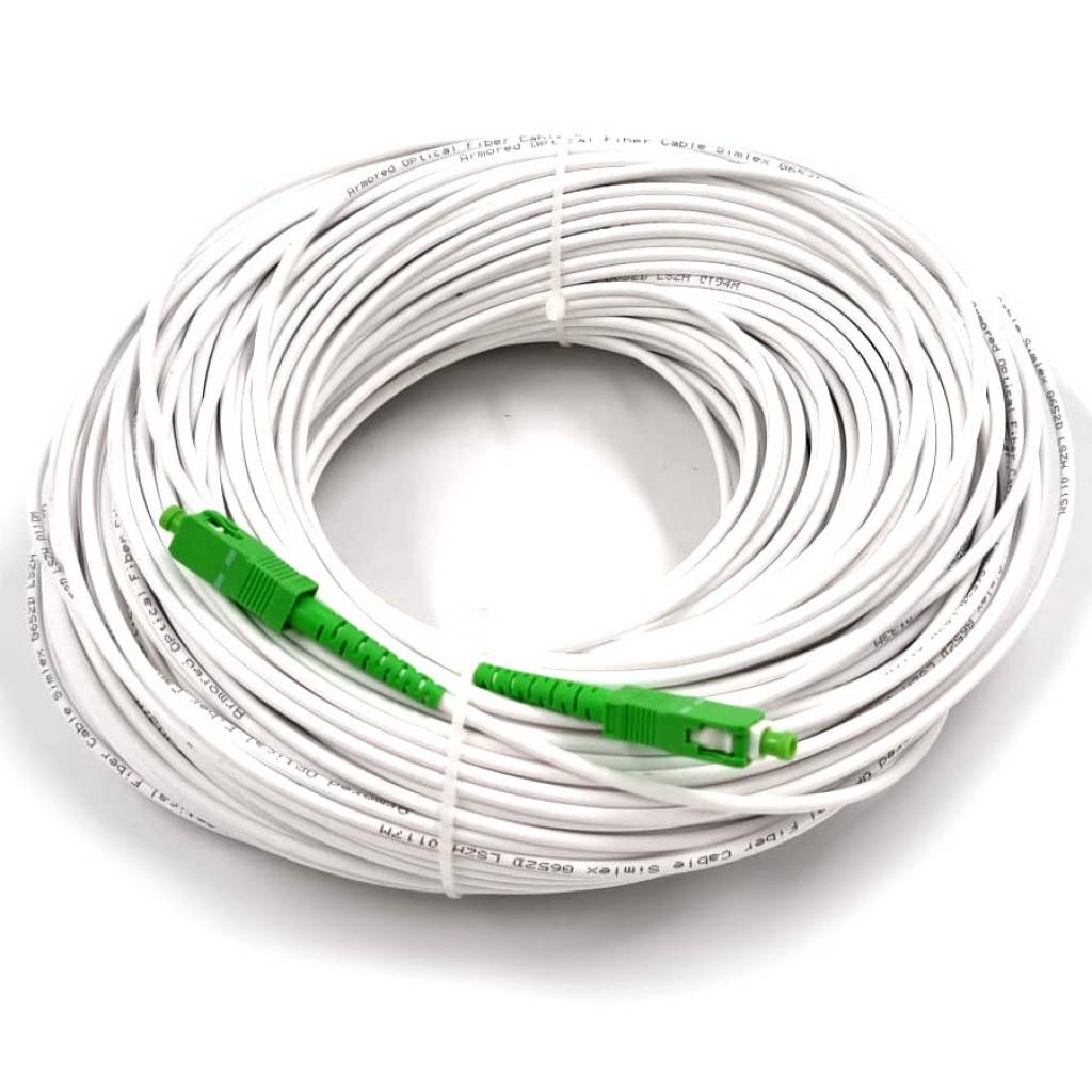 Patch Cord Fibra Óptica Exterior Monomodo SC/SC 20m