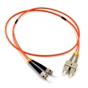 Cable De Fibra Óptica Multimodo 1m Interior