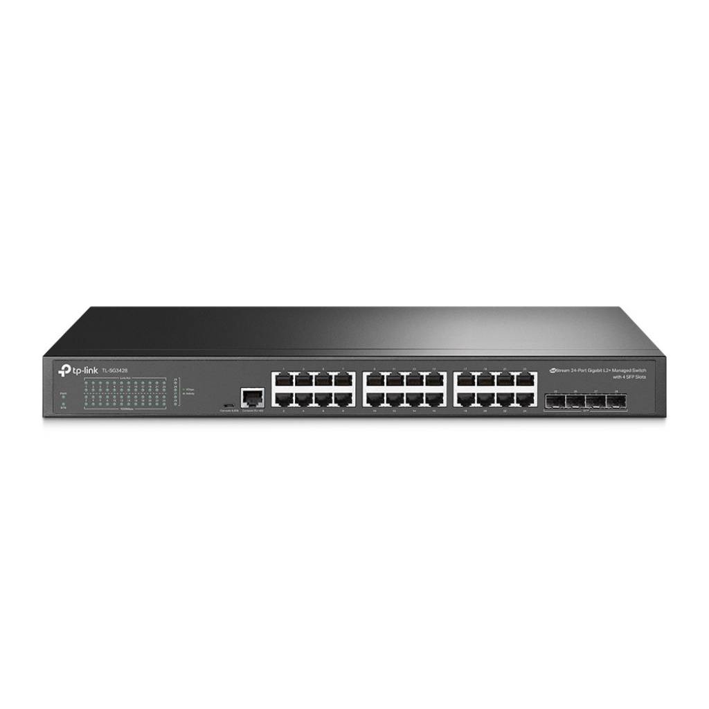 Switch No Administrable 24 Puertos Gigabit 4 Uplinks Sfp