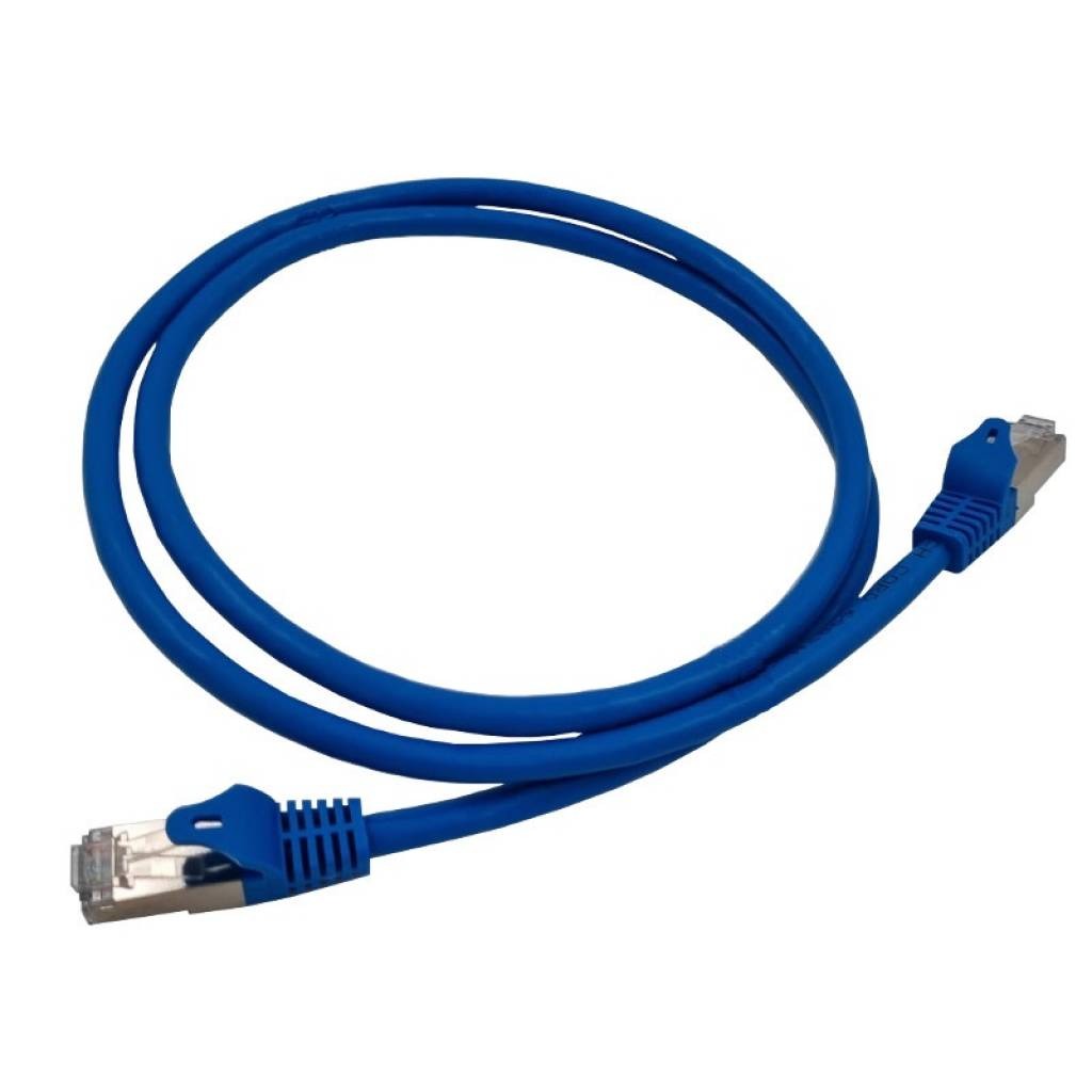 Patch Cord Cat6 Interior 1m Sftp Azul