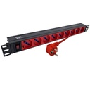 Pdu Tomas (1 Schuko) Formato (19" Vertical) Llave (con