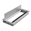 Accesorio De Rack Frente Plateado Con Conexión USB