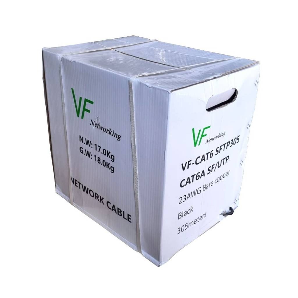 Cable Utp Cat6a Interior 305m Bobina Sftp Cobre