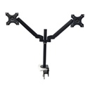 Soporte Para Pantalla Con 2 Brazos A Gas 13-27" 100x100mm 7kg