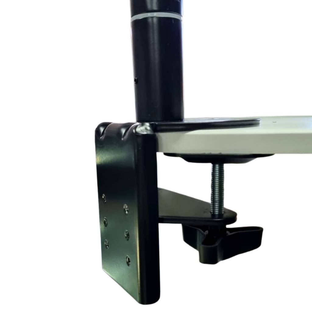 Soporte Para 2 Monitores De 17 A 28" Con Brazo A Gas Y Vesa 100x100