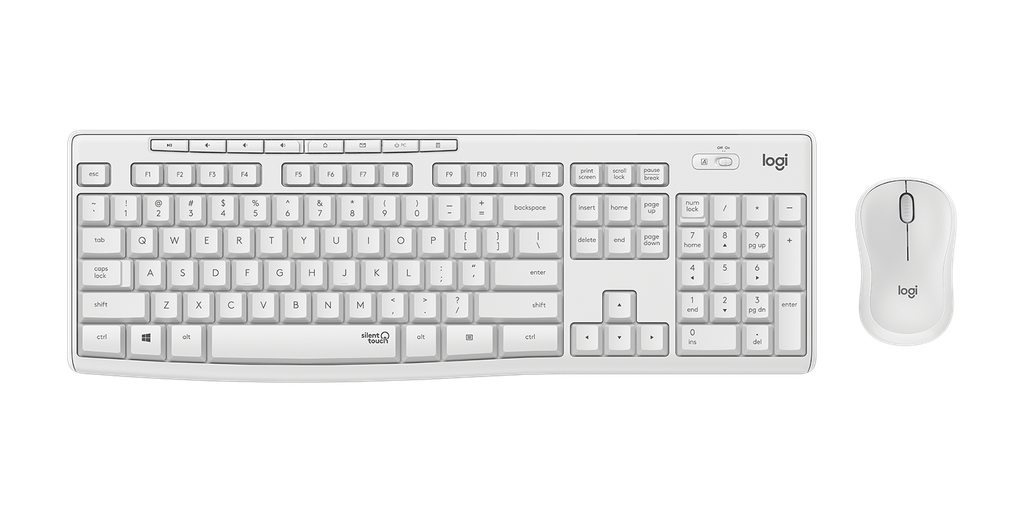 Teclado Inalámbrico Silencioso USB