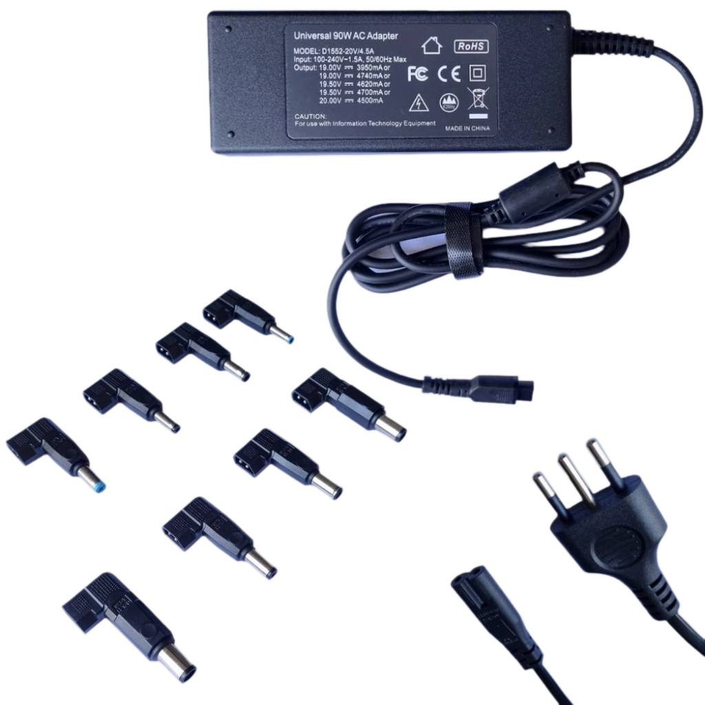 Cargador De Pared 90W 8 Punteros USB-A Gan