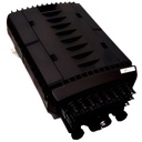 Caja Exterior Para Fibra Óptica 16 Hilos Negro