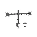 Soporte De Escritorio Con 2 Brazos Articulados Para 17-32 Pulgadas 100x100 Vesa 9Kg