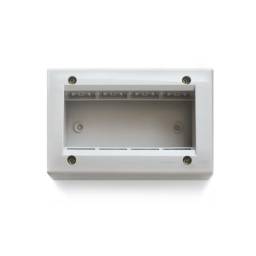 Bastidor Calado Blanco Rj45 Para Keystone