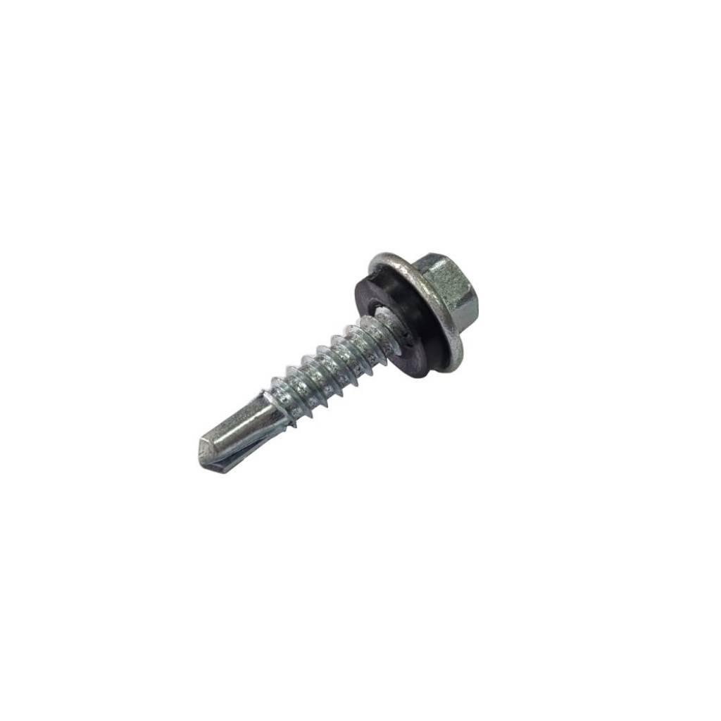 Tornillo Hex T2 5.5x25mm Con Arandela Pack 200 Unidades