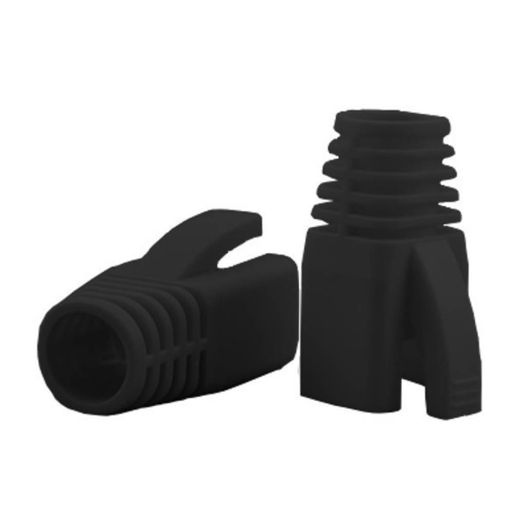Botita Para Rj45 Cat6 Color Negro
