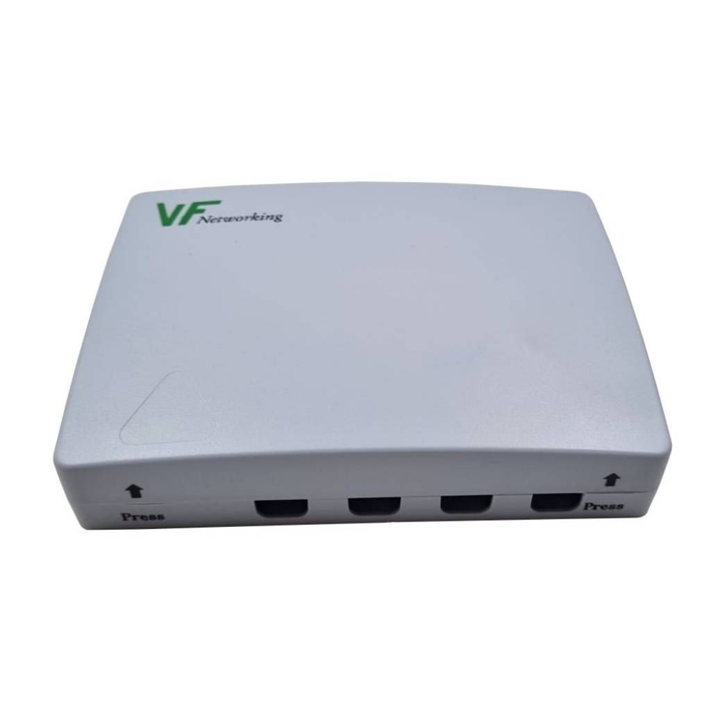 Caja De Empalme Fibra Óptica 4 Hilos Gris