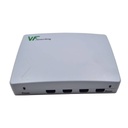 Caja De Empalme Fibra Óptica 4 Hilos Gris