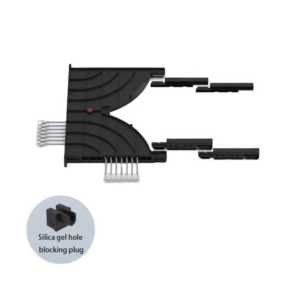 Organizador De Cables Horizontal Para 24 Cables Utp