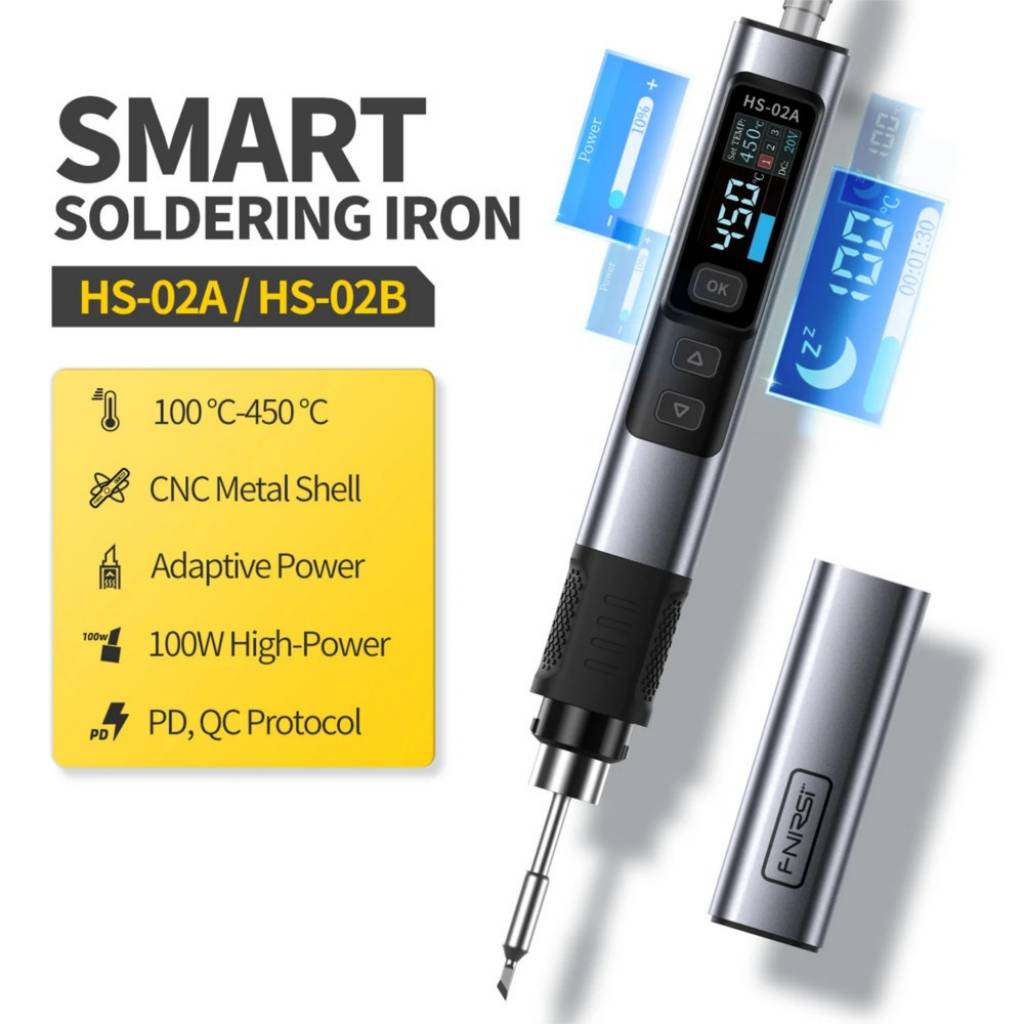 Soldador Azul Inteligente USB-C - 3 P - No Inc Carg.