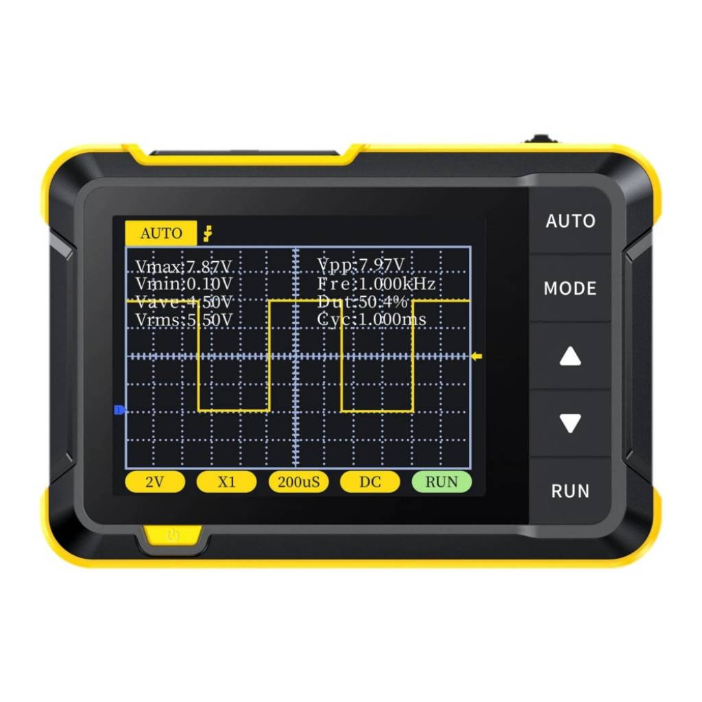 Osciloscopio Digital Portátil 2.5MS/s 200KHz 400V