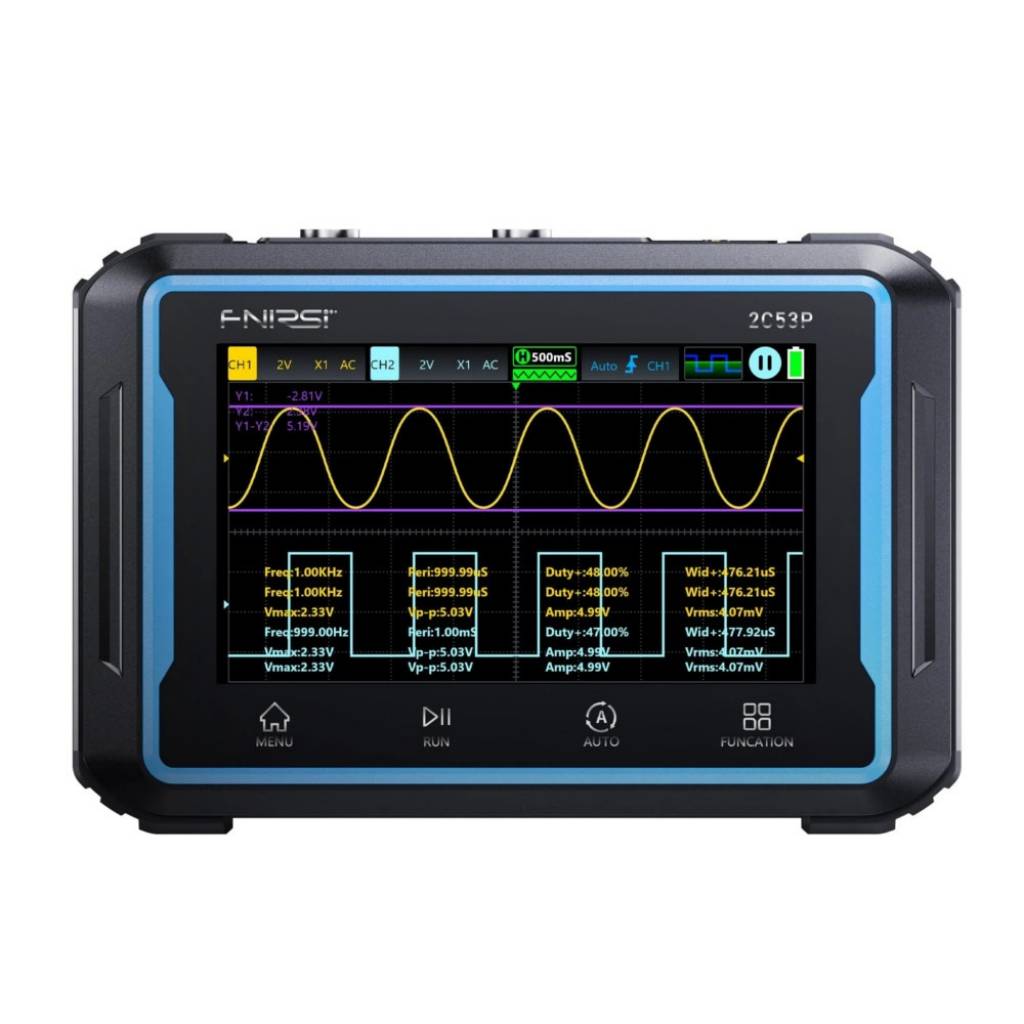 Osciloscopio Digital Doble Canal 50MHZ 250MS/s