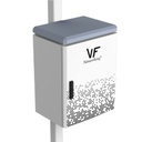 Rack De Piso 15 U Chapa Galvanizada Ip55