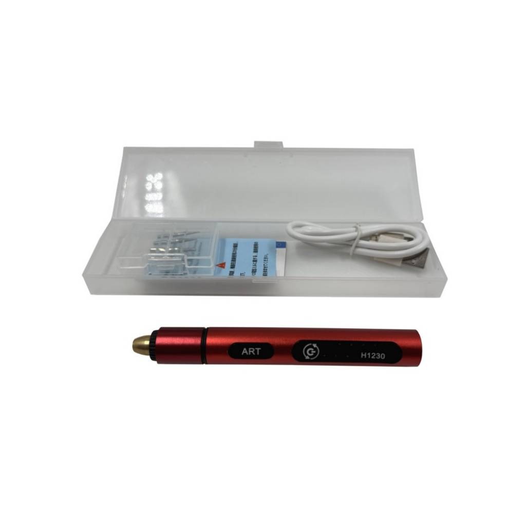 Kit De Mandril Con Accesorios 154 Piezas Color Rojo
