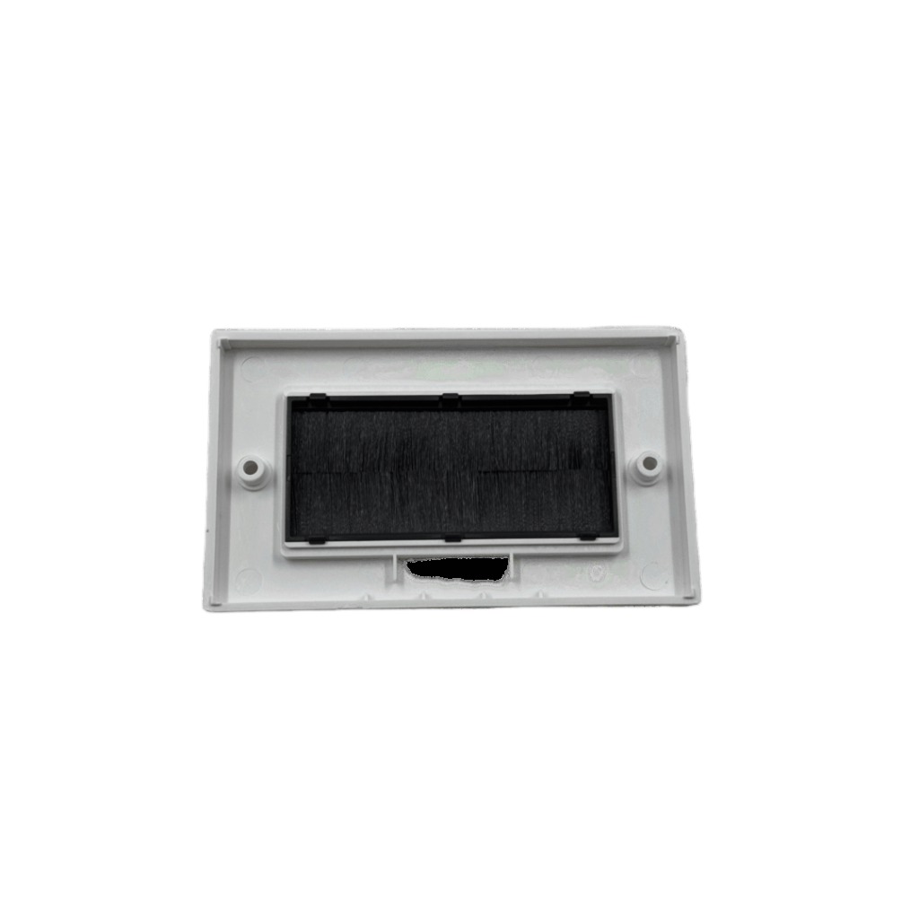 Accesorio De Rack Frente 86x146 Blanco Con Cepillo Negro