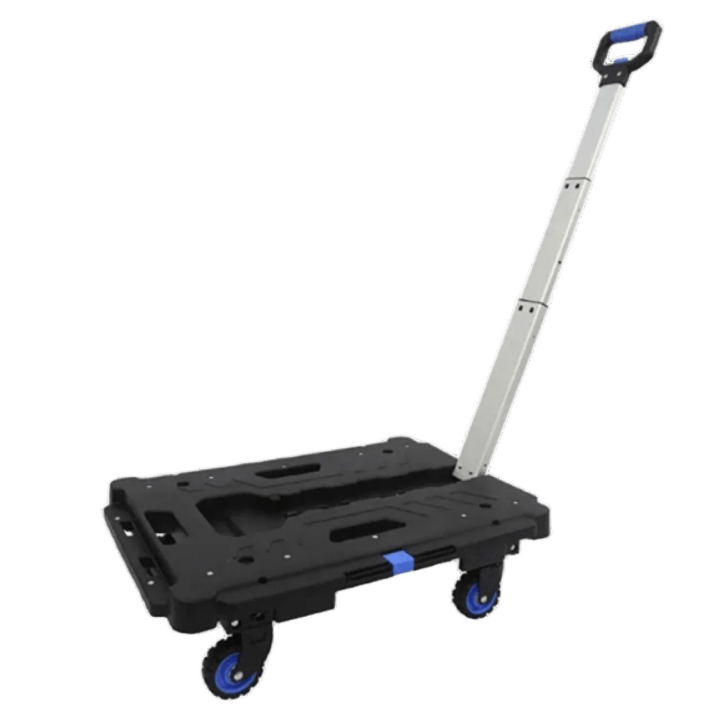 Carro De Mano Con Ruedas De Plataforma Plana