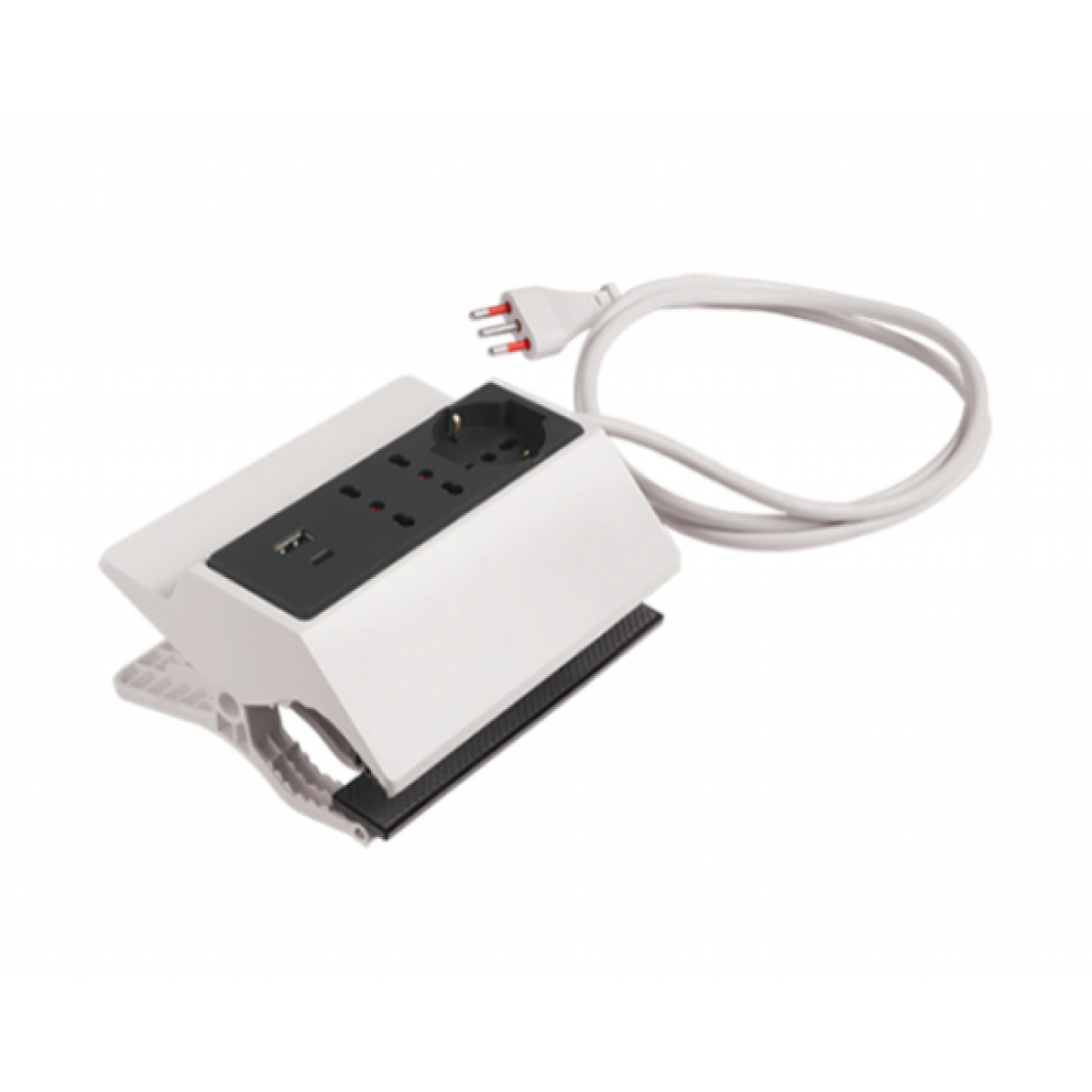 Zapato Con Pinza Y Conector Bipaso USB A+c