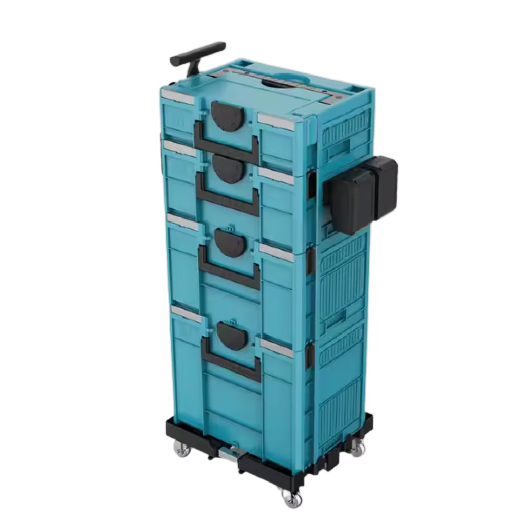 Caja De Herramientas Con Ruedas 45 X 34 X 74,5 cm