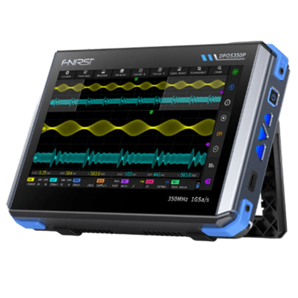 Osciloscopio Digital 4 En 1 350MHZ 1GSPS Con Analizador De Espectro Y Generador De Señaligen