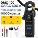 Medidor De Pinza Digital AC/DC 750V 600A