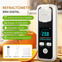 Refractómetro Digital De Brix 0.32%