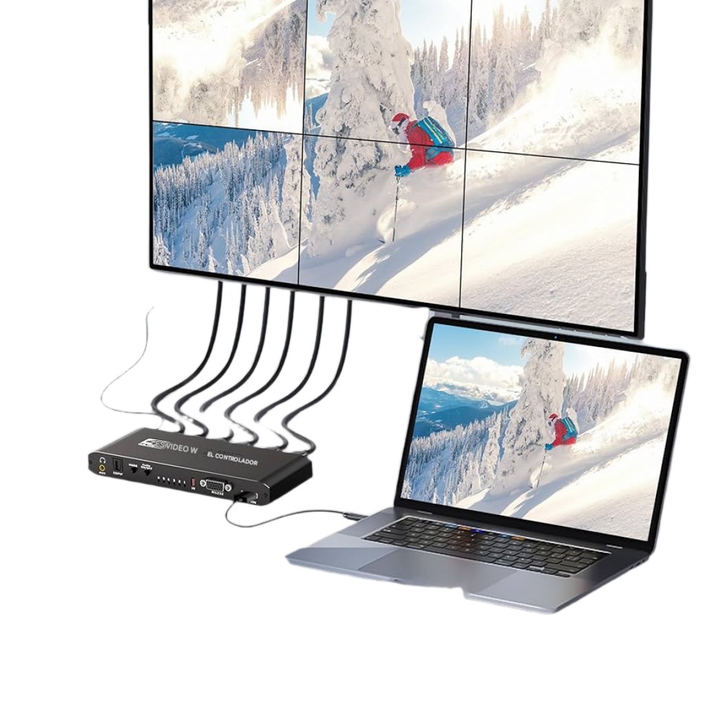 Splitter De Video 4K 1x6 HDMI