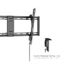 Soporte Para Pantalla De 37" A 90" Con Inclinación 8° Y Carga Máxima 75kg