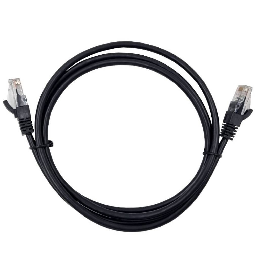 Patch Cord Cat6 Interior 0.20m Negro