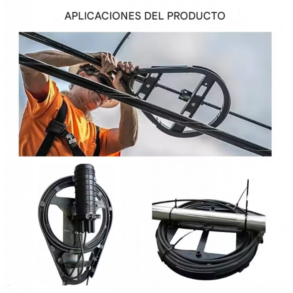 Organizador Circular Para Fibra Óptica Ftth