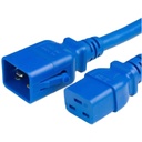 Cable De Alimentación C19/C20 3x1.5mm² Azul 3m