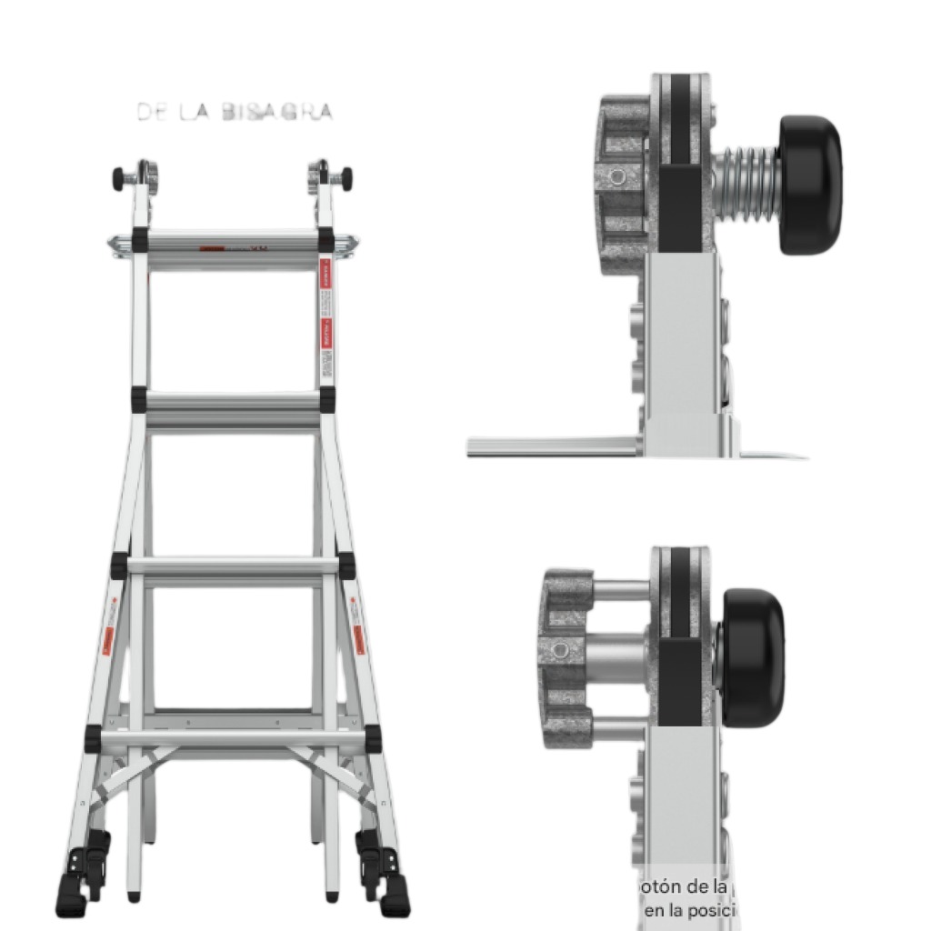 Andamio 5/9m Aluminio 136Kg