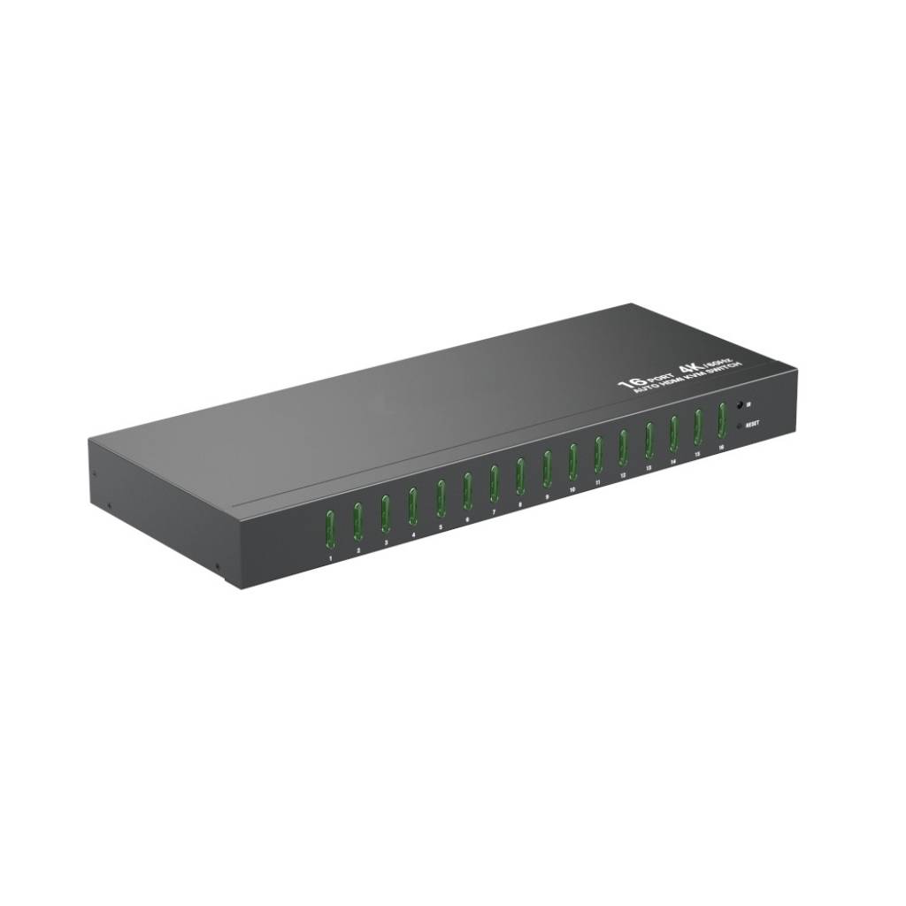 Switch Kvm HDMI Automático 16 Puertos 4K 60Hz