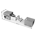 Herramienta 96W 12V-24V 4000-9000/min Torno Mini Para Bricolaje