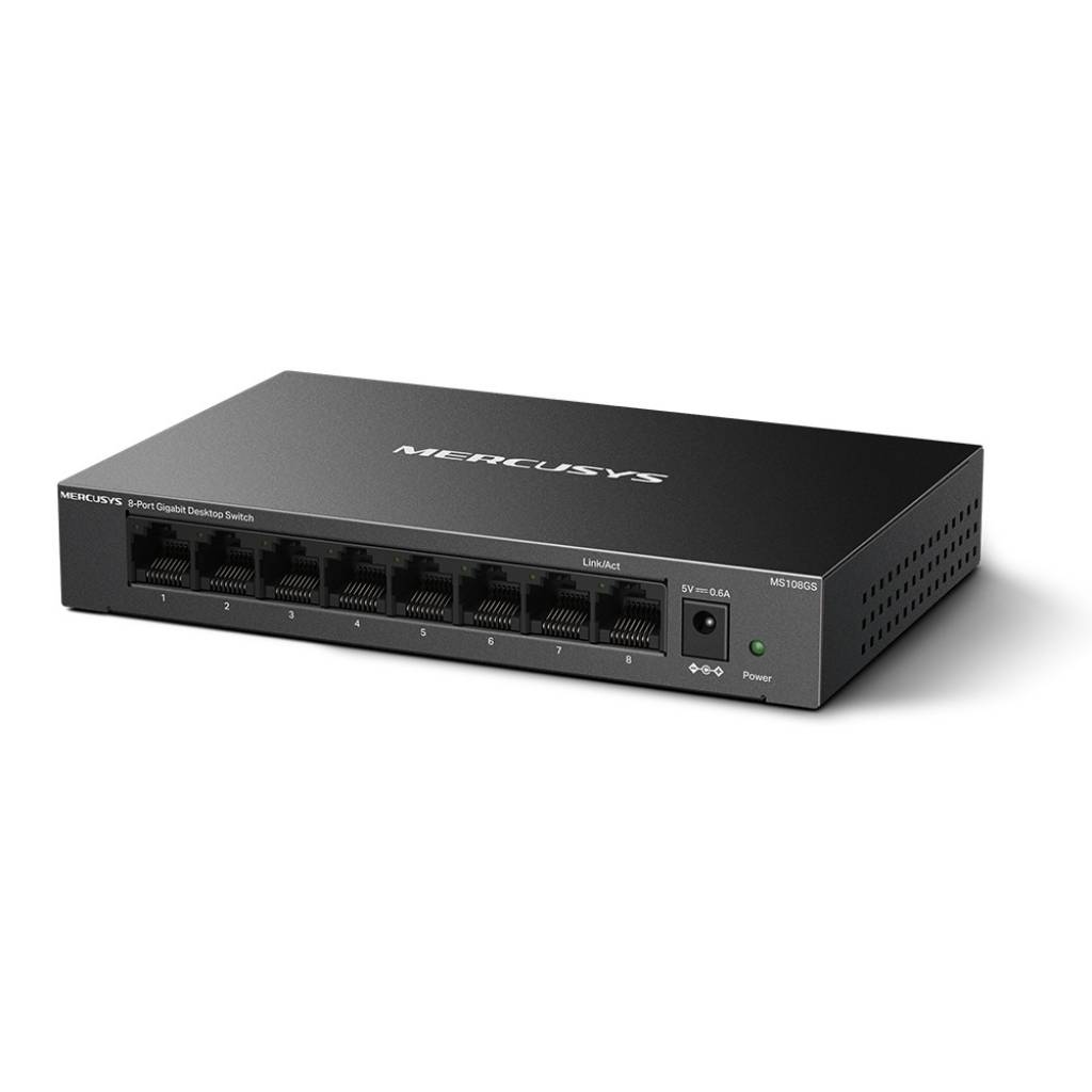Switch No Administrable 8 Puertos Gigabit Non Managed