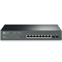 Switch No Administrable 8 Puertos Gigabit 2 Uplinks Sfp PoE+ 116W