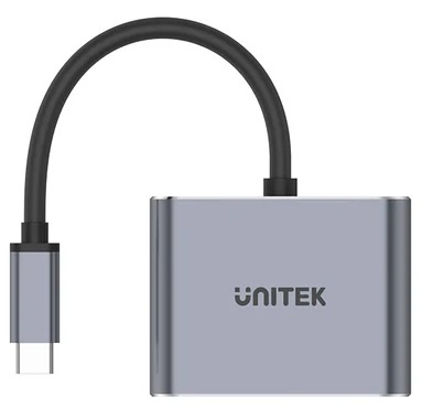 Hub USB-C 4 En 1 Con Dual Display Y Pd 100W