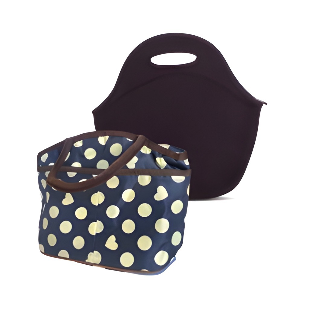 Bolso Lanchera Estampado Neopreno