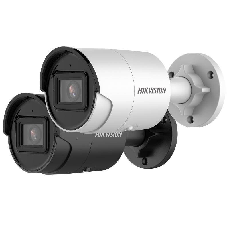 Cámara Bullet IP 4MP Exterior 2.8mm Infrarroja 40m Con Audio WizSense