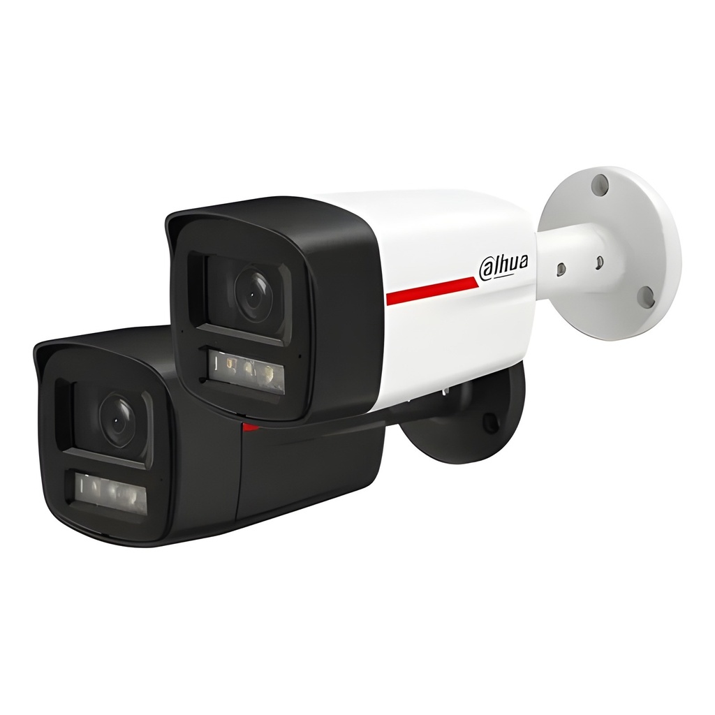 Cámara HD Analógica Bullet 2MP Exterior 2MP Fija Smart Luz Dual 30m Two-Way Talk